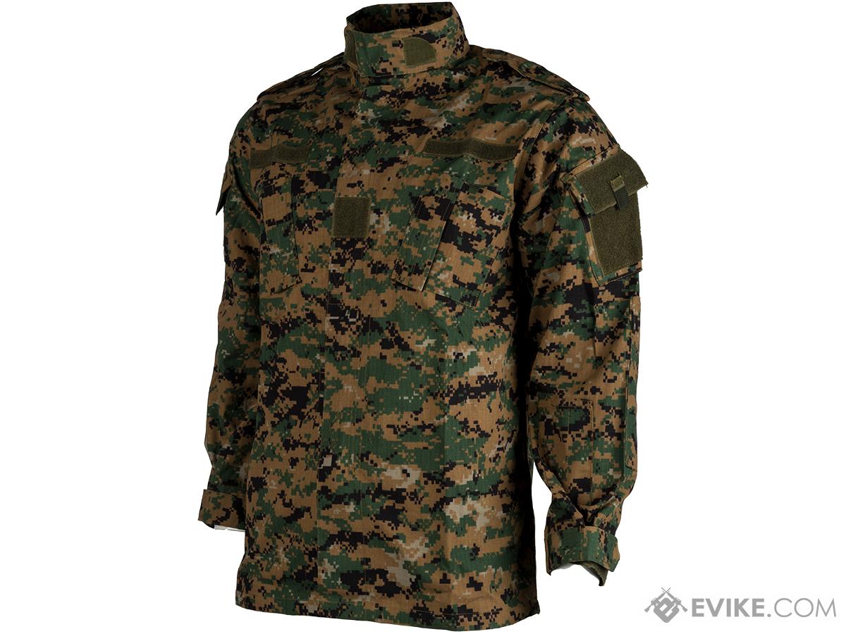 ACU Type Ripstop BDU Jacket (Color: Digital Woodland / Large) – SOAR ...