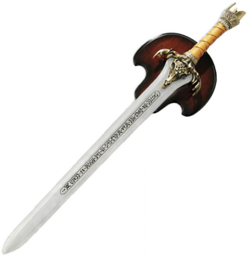 Conan Barbarian Father's Sword With Wall Plaque – SOAR Hobby & More
